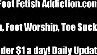 do you love to worship my feet in this bdsm pov session?