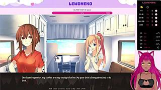Vtuber Lewdneko Plays Highway Blossoms Part 1