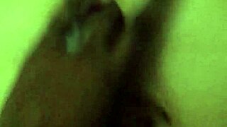 Homemade POV video of a girlfriend's intimate fingering session