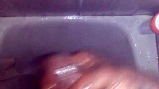 Jerking My Monster Cock In Shower For Cum Explosion