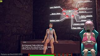 Space-themed hentai gameplay with Anime and Isekai tags on PC