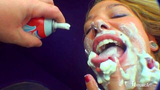 mckensie creme's tongue fetish drives me wild