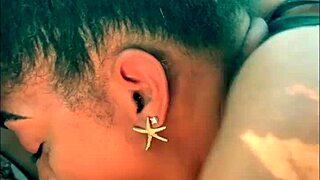 interracial couple pulls over for some ass fun