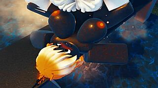 Godzilla vs Mothra in an Epic Roblox Sex Battle with Wild Hentai Action