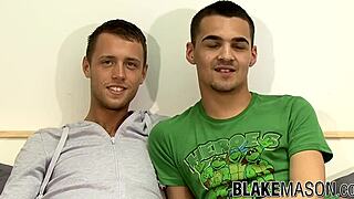 i'm a horny twink swapping blowjobs with craig before he pounds me hard