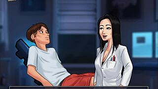 summertime saga episode 110 features brunette teacher in game adventure