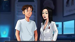 summertime saga episode 110 features brunette teacher in game adventure