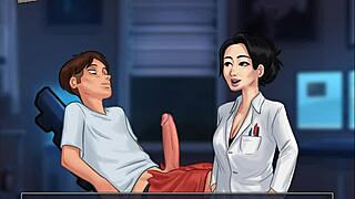 summertime saga episode 110 features brunette teacher in game adventure