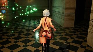 Doctor's seductive journey through a Nier-themed maze