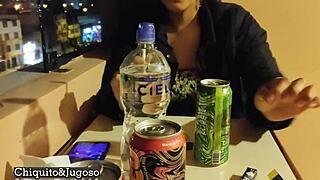 chileando y chupando verga en video casero