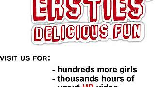 Agave fiercely teases her hairy pussy to ecstasy.