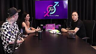 safada gives blowjob after hearing about condom for viewer - freddy king of dogging nonstop sheer red