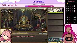 Vtuber Lewdneko Plays Evenicle Part 1 And Gets Creampied