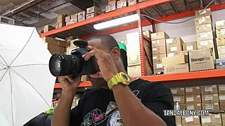 Wow! Black Hottie Porsha Carrera Gets Her Pussy Pounded Hard!