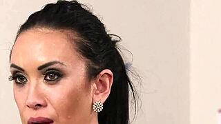 wicked model gets facial and eats all the cum 😋