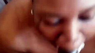 Evie says, Watch me give a sloppy blowjob to this monster cock!