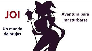 hey, wanna play? this sexy spanish witch craves your cum!