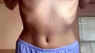 most hottest petite latina teen babe strips down ripping clothes