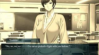 Watch me lose my virginity in this hentai?