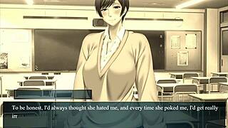 Watch me lose my virginity in this hentai?