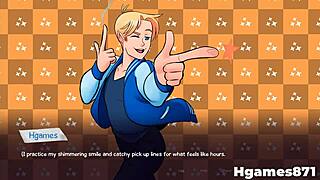 Visual novel adventure in Woodchester district