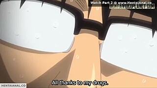 Hentai redhead wet from anal fucking