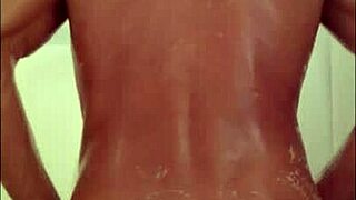 fucking myself with dildo in wet shower 😏