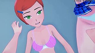 GWEN TENNYSOn competes in hentai contest POV