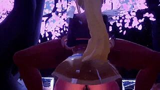 Konosuba animation features horny Mitsuboshi in a sex party with big tits fucking.