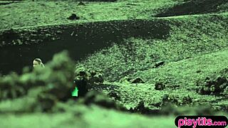 Nasty photographer fucks model outdoors