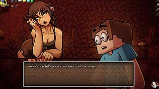 Milf Cookies Hornycraft Parody With Big Tits And Ass