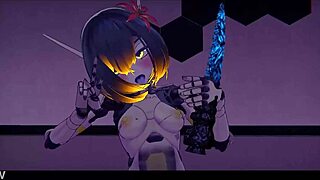 belky the robot gives quick jerk off instructions in 3d anime