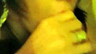 Girlfriend Gives Blowjob To Friend