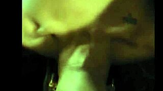 Tranny deepthroats boyfriend's cock in upside down position