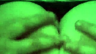 playing with big boobs in living room 😘