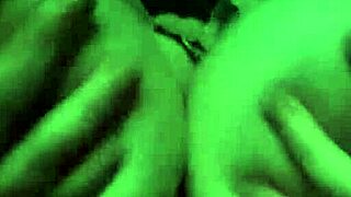 playing with big boobs in living room 😘