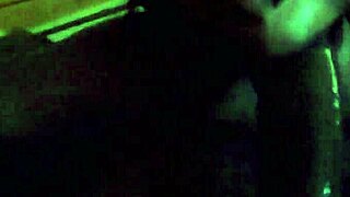 Ebony woman enjoys casual encounter with large partner