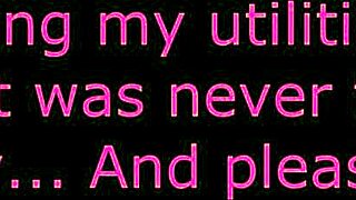 paying rent with sex in cartoon style.