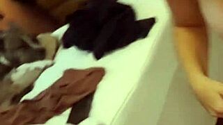 girlfriend gives amazing blowjob to friend