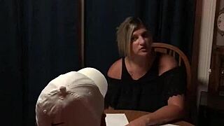 Naughty Probation Officer Bent Over for Doggystyle