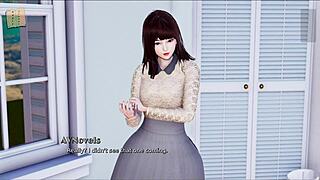 my real desire unfolds with indian brunette in erotic tale