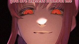 joi makima trains slave with femdom humiliation feet bondage