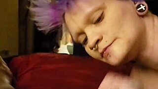 Lyrik allure explores double penetration in studios pov session