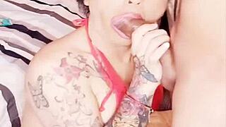 Loving the way this transgender person gives head