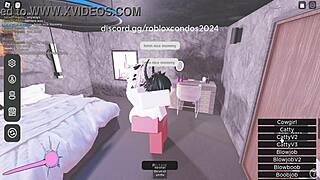 follando en roblox con chicas aleatorias, metiendo en el culo y coño 😏