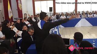 Lesther Aleman And Daniel Ortega In Intimate Encounter