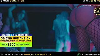 Brunette Enjoys A Toy Session With Her Latina Partner Using A Dildo.