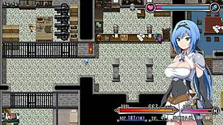 Sexy Paladin Masturbates In Game