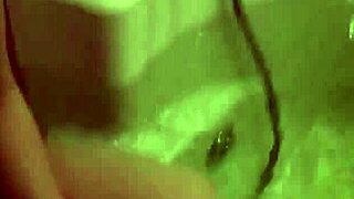 Hot girlfriend receives facial cumshot in bathroom. Blowjob from friend leads to jizz explosion.