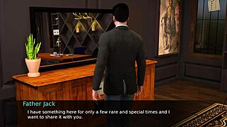 Redhead Teen Plays Daddy Game